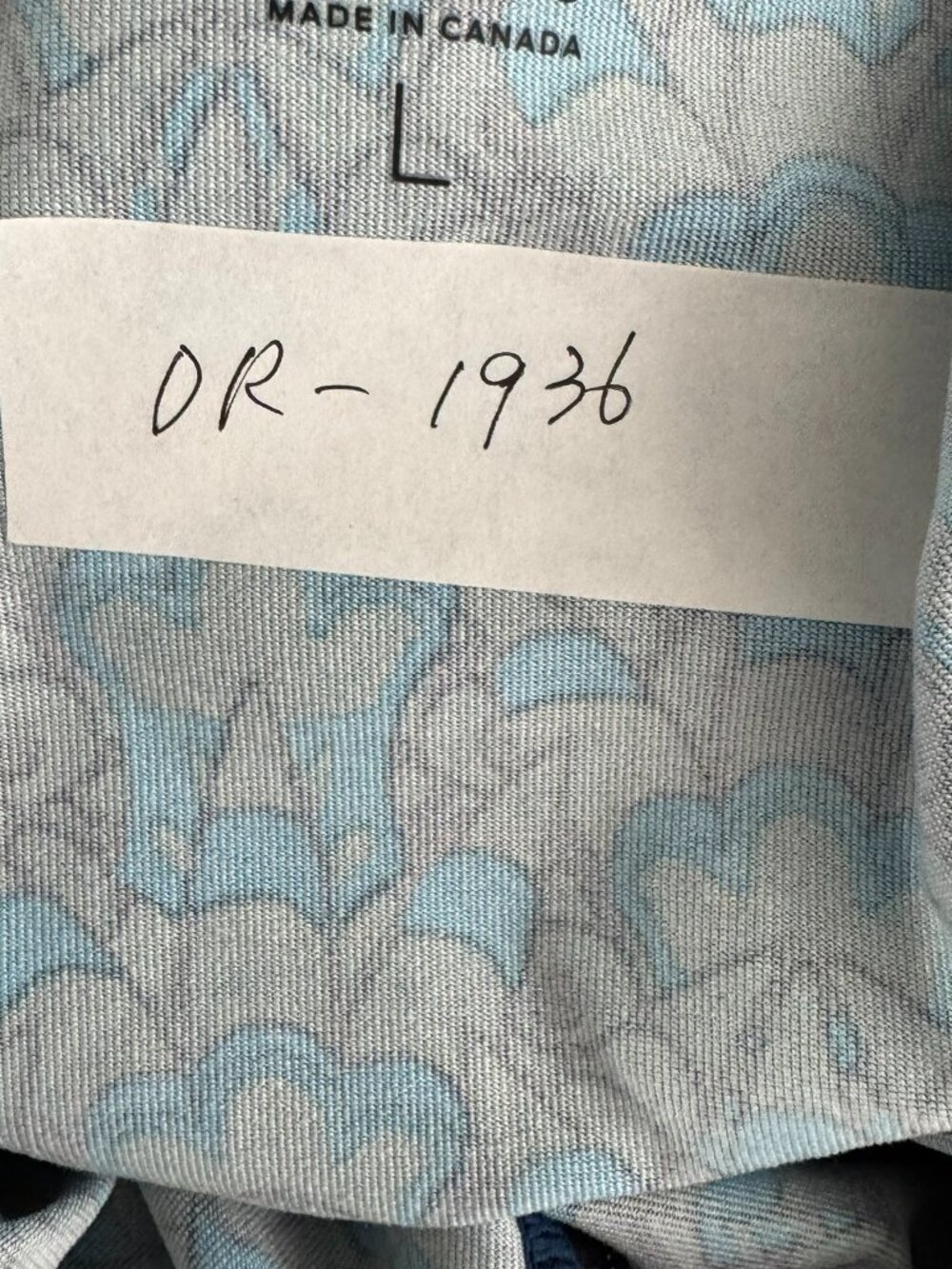 Title Nine Getaway Dress Large Blue Printed 1/2 Zip Long Sleeve Athletic DR-1936 - Picture 2 of 10